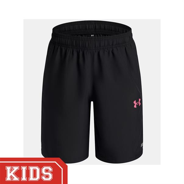 Under Armour Tech Utility Sportshort Kinderen Zwart