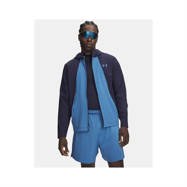 Under Armour Tech Utility Woven Trainingsjack Heren Donkerblauw Lichtblauw