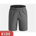 Under Armour Tech Wordmark Sportshort Kinderen Groen / Oranje