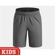 Under Armour Tech Wordmark Sportshort Kinderen Groen / Oranje