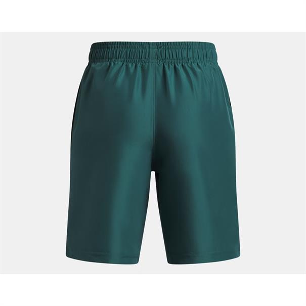 Under Armour Tech Wordmark Sportshort Kinderen Groen