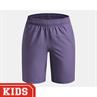 Under Armour Tech Wordmark Sportshort Kinderen Paars / Zwart