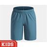Under Armour Tech Wordmark Sportshort Kinderen Petrol