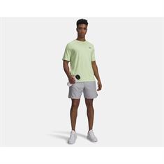 Under Armour Tech Woven Wordmark Sportshort Heren Lichtgrijs