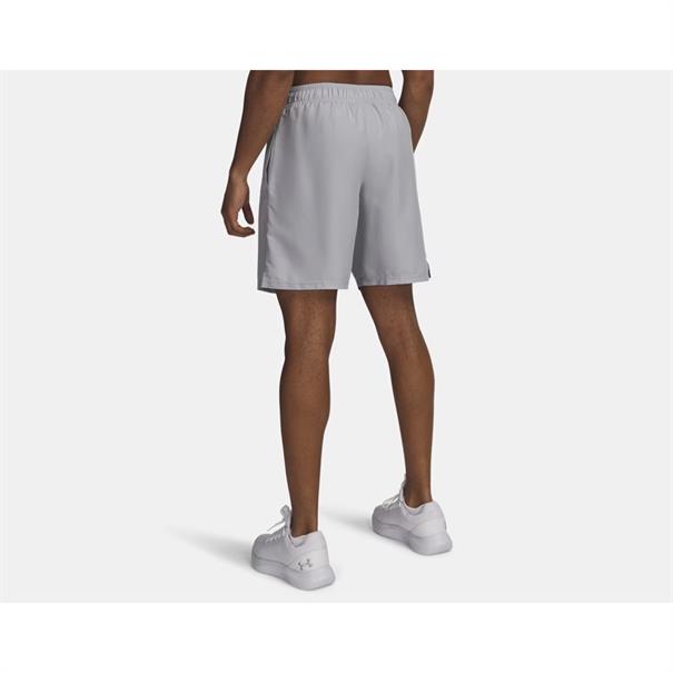 Under Armour Tech Woven Wordmark Sportshort Heren Lichtgrijs