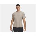 Under Armour Textured Sportshirt Heren Beige