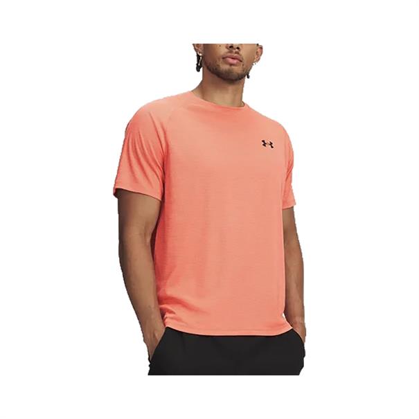 Under Armour Textured Sportshirt Heren Lichtrood