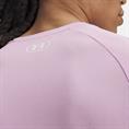 Under Armour Textured Sportshirt Heren Roze