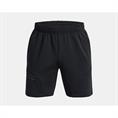 UNDER ARMOUR UNSTOPPABLE FLEECE SPORTSHORT HEREN ZWART