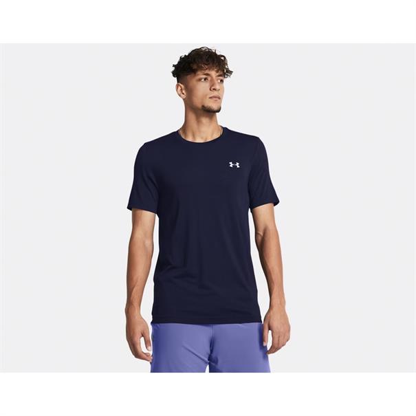 Under Armour Vanish Seamless Sportshirt Heren Donkerblauw