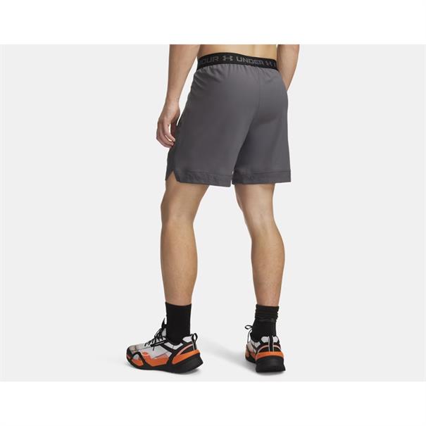 Under Armour Vanish Woven Sportshort Heren Castlerock / Orange Blast