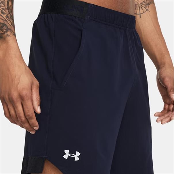 Under Armour Vanish Woven Sportshort Heren Midnight Navy / Mod Gray