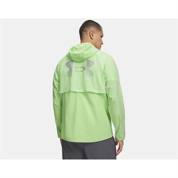 Under Armour Velociti Pro Storm Hardloopjack Heren Lichtgroen